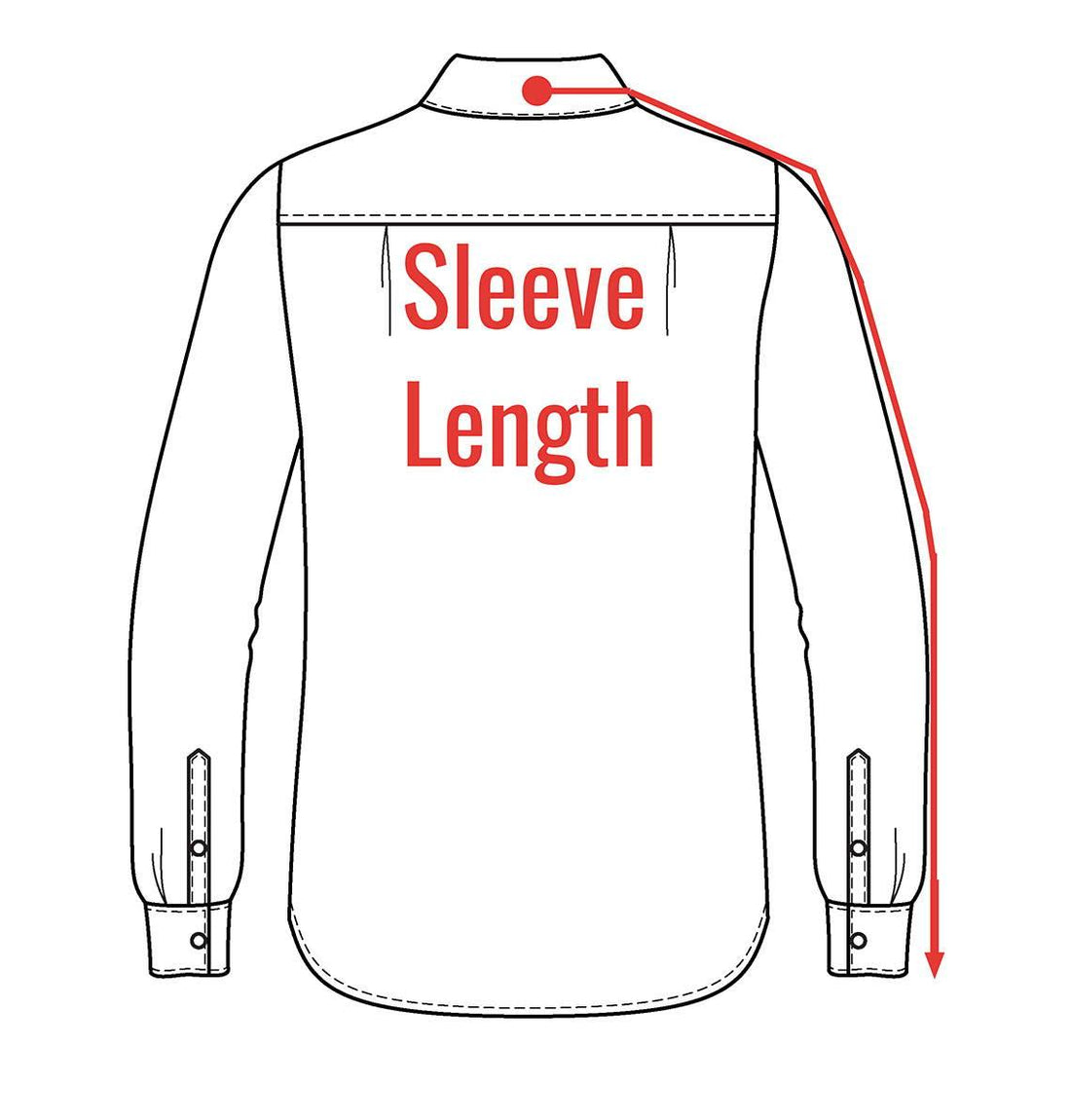 How to Measure your Shirt Sleeve Length - Just White Shirts