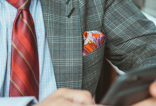 How To: The Three Stair Pocket Square - Just White Shirts