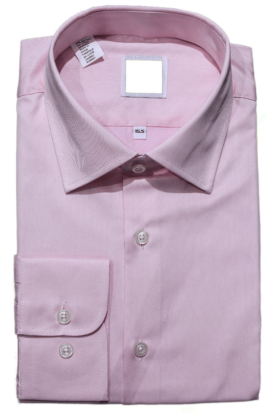 LIGHT PINK EGYPTIAN COTTON NON IRON DRESS SHIRT 