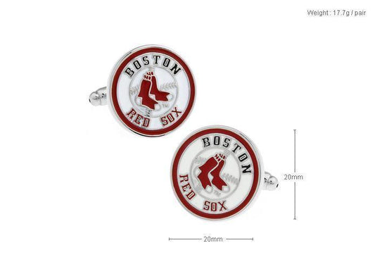 Boston Red Sox Cufflinks - Just White Shirts