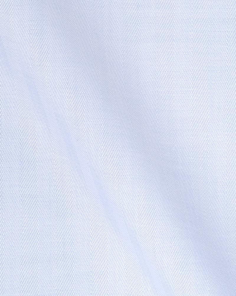 Canclini Alton Plus Blue Herringbone Shirt 3245.w094.0015.fan - Just White Shirts