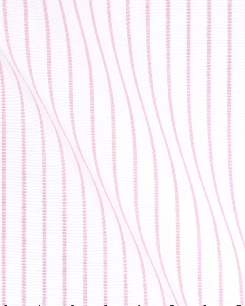 Canclini Argento Pink Stripe Shirt 3030.w120.0005.f01 - Just White Shirts