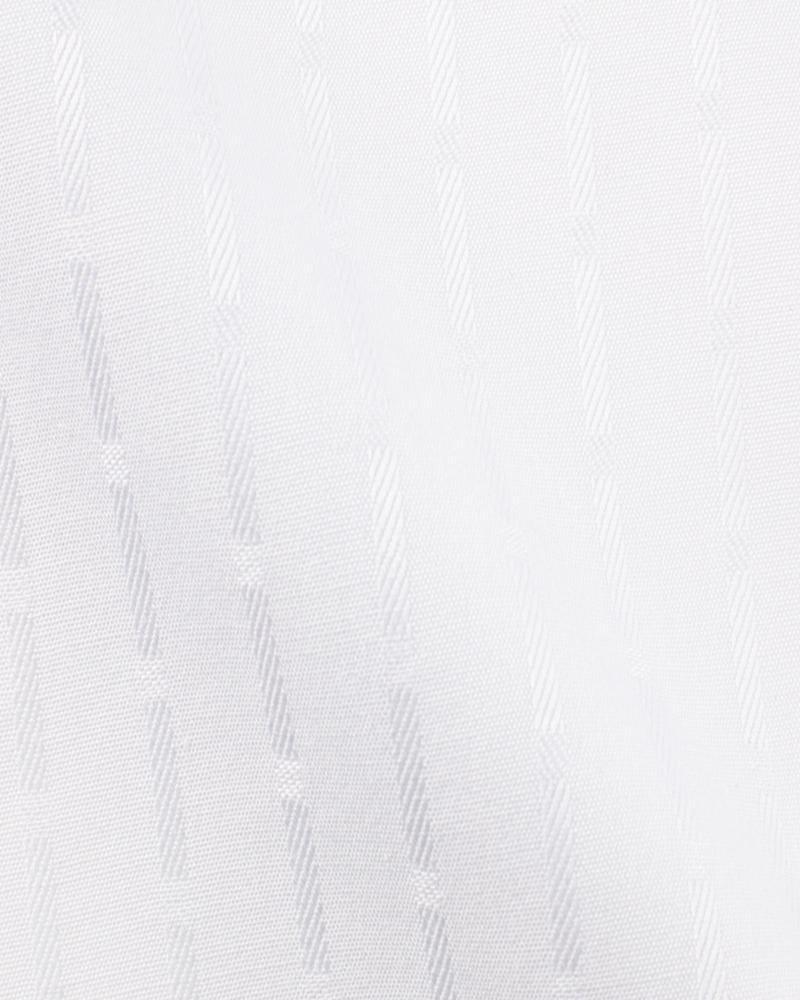 Canclini Boh White Self Stripe Shirt 5038.w5050.0101.f03 - Just White Shirts