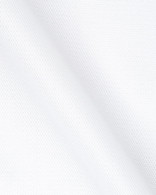 Canclini Giro Inglese Light Textured White Shirt 1191.w012.0101.bco - Just White Shirts