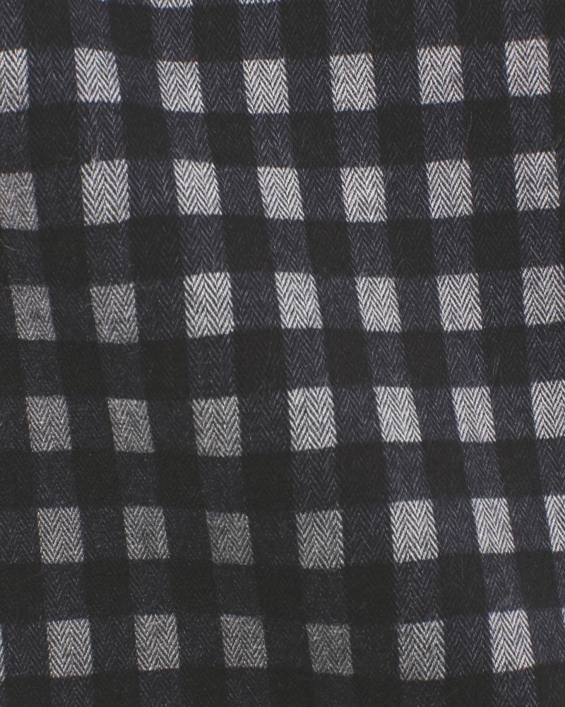 Canclini Mc Kenzie Black Check Shirt 0680s.w23009.0002.fan - Just White Shirts