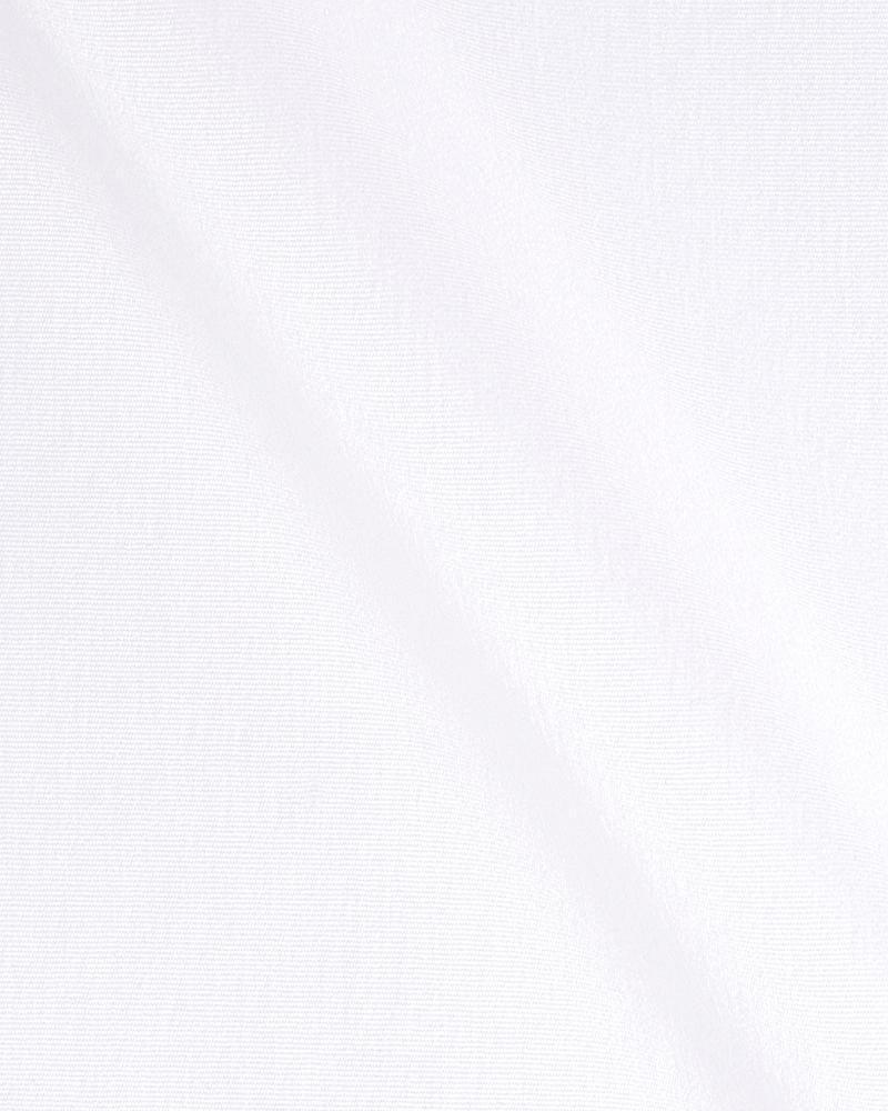 Canclini Stretch Self Textured White Shirt 0714.w024.0101.bco - Just White Shirts