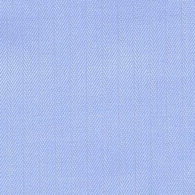 Ice Blue Textured Herringbone Jacquard Stripe Classic Custom Shirt - Just White Shirts