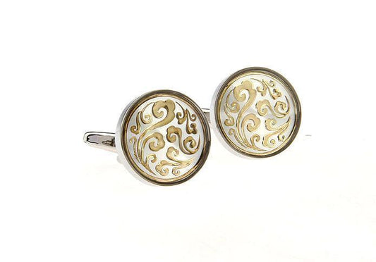 Metal Cufflinks For Men's - Just White Shirts