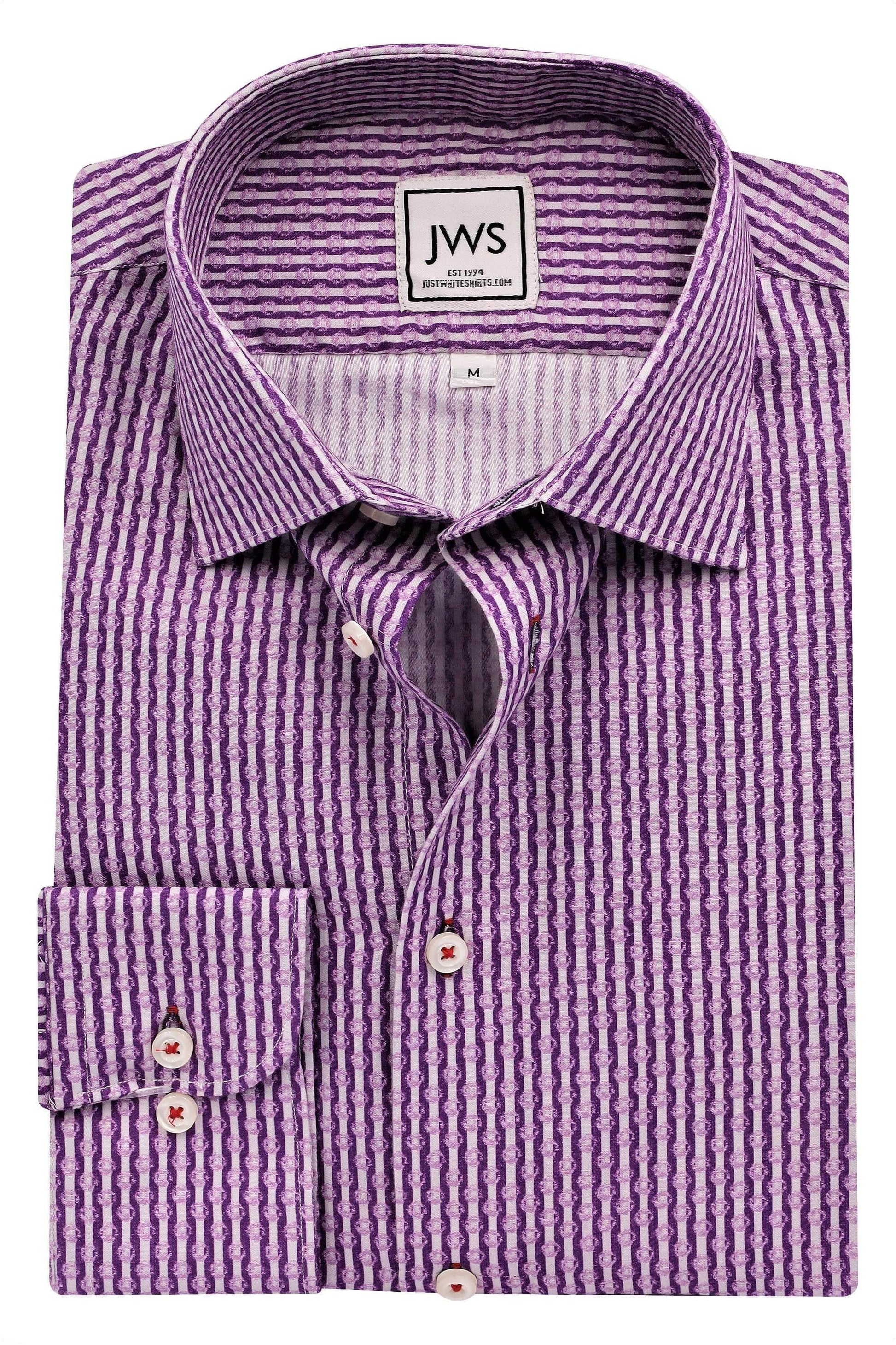 PURPLE STRIP - Just White Shirts