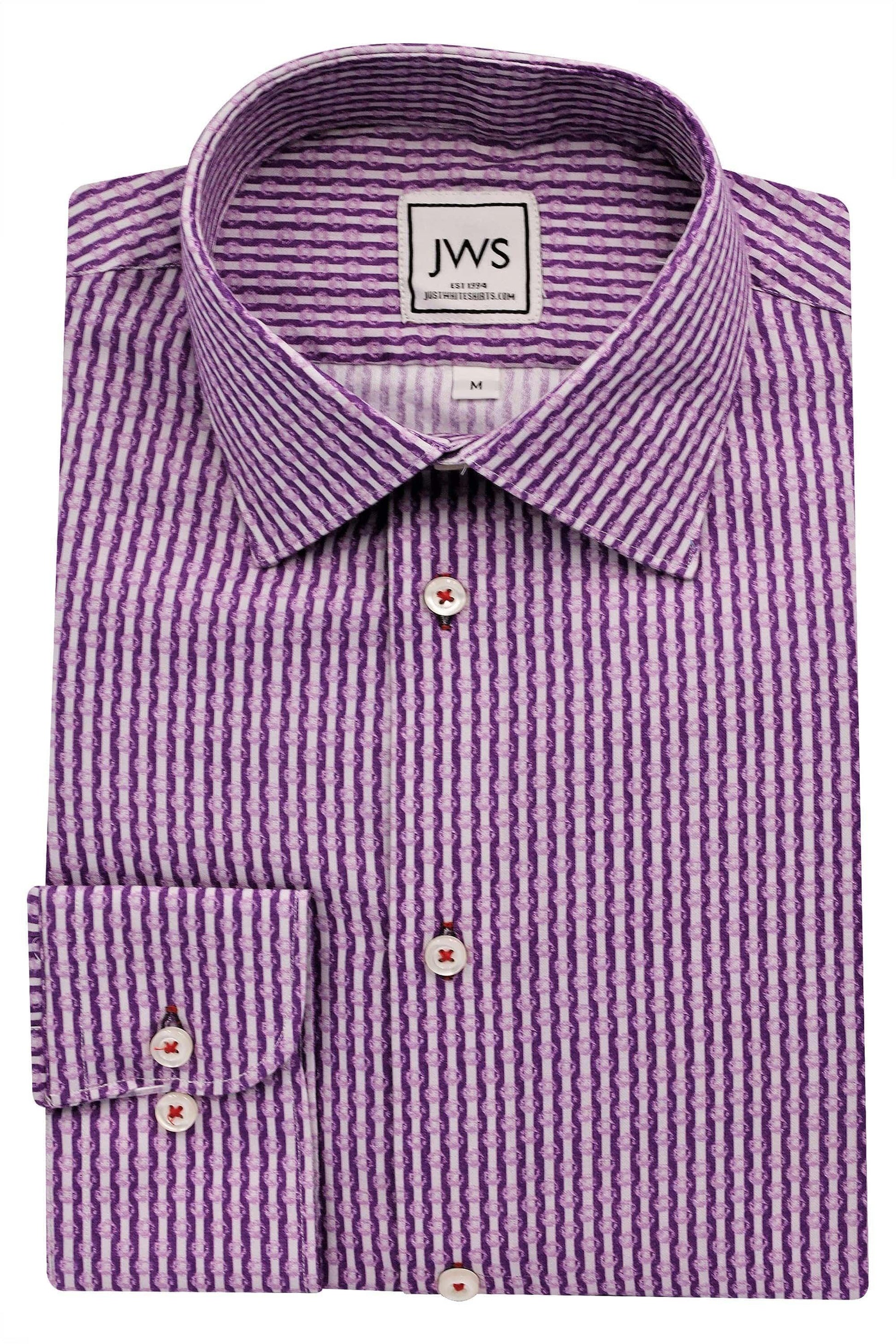 PURPLE STRIP - Just White Shirts