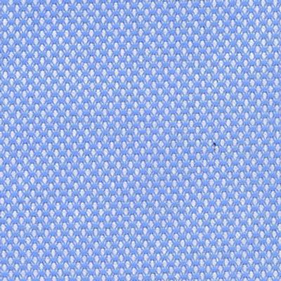 Sky Blue Diamond Weave Bold Textured Jacquard Classic Custom Shirt - Just White Shirts