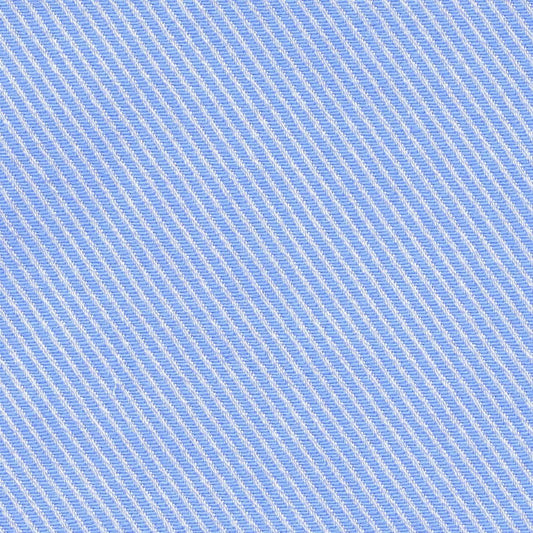 Solid Sky Blue French Twill Classic Custom Shirt 100c 80/2*40 Sas666a - Just White Shirts