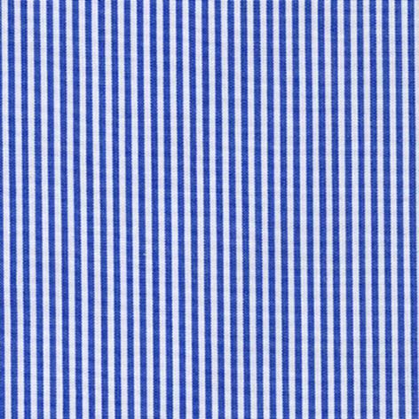 Stripe Blue Classic Custom Shirt 100c 160/2*160/2 Saq064a - Just White Shirts