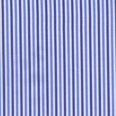 Stripe Blue Classic Custom Shirt 100c 70*70 Sar775a - Just White Shirts