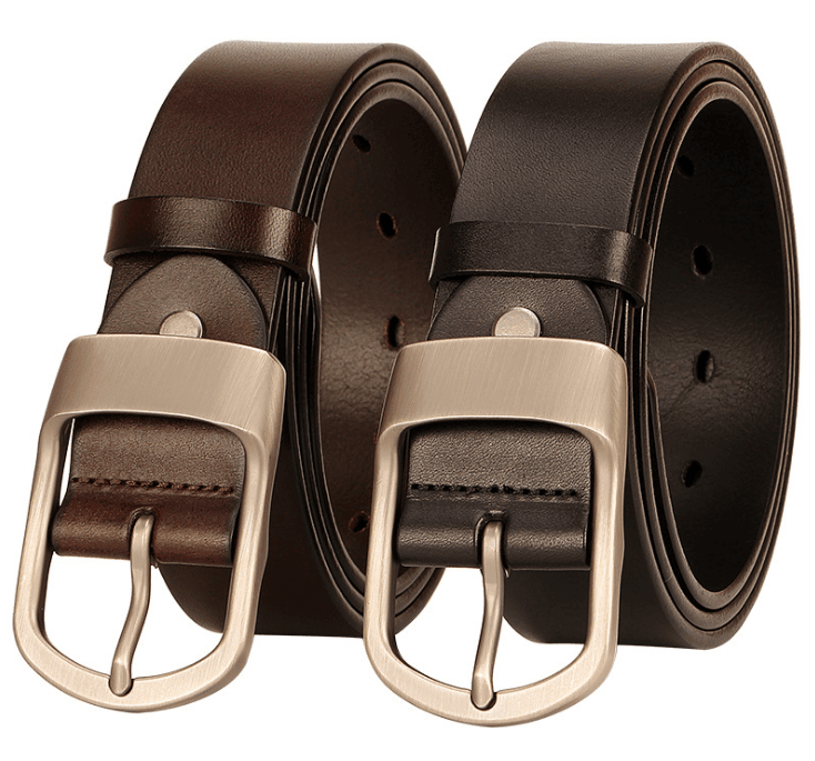 Stylish Leather Belt - Just White Shirts